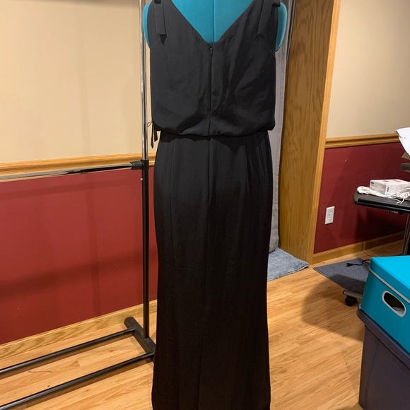 NWT - Adrianna Papell Crepe Cowl Neck Dress - Picture 3 of 7